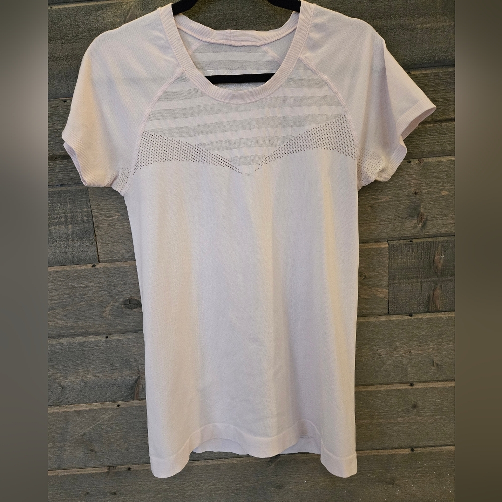 Z by Zella Activewear Shirt - Size Medium Light Pink